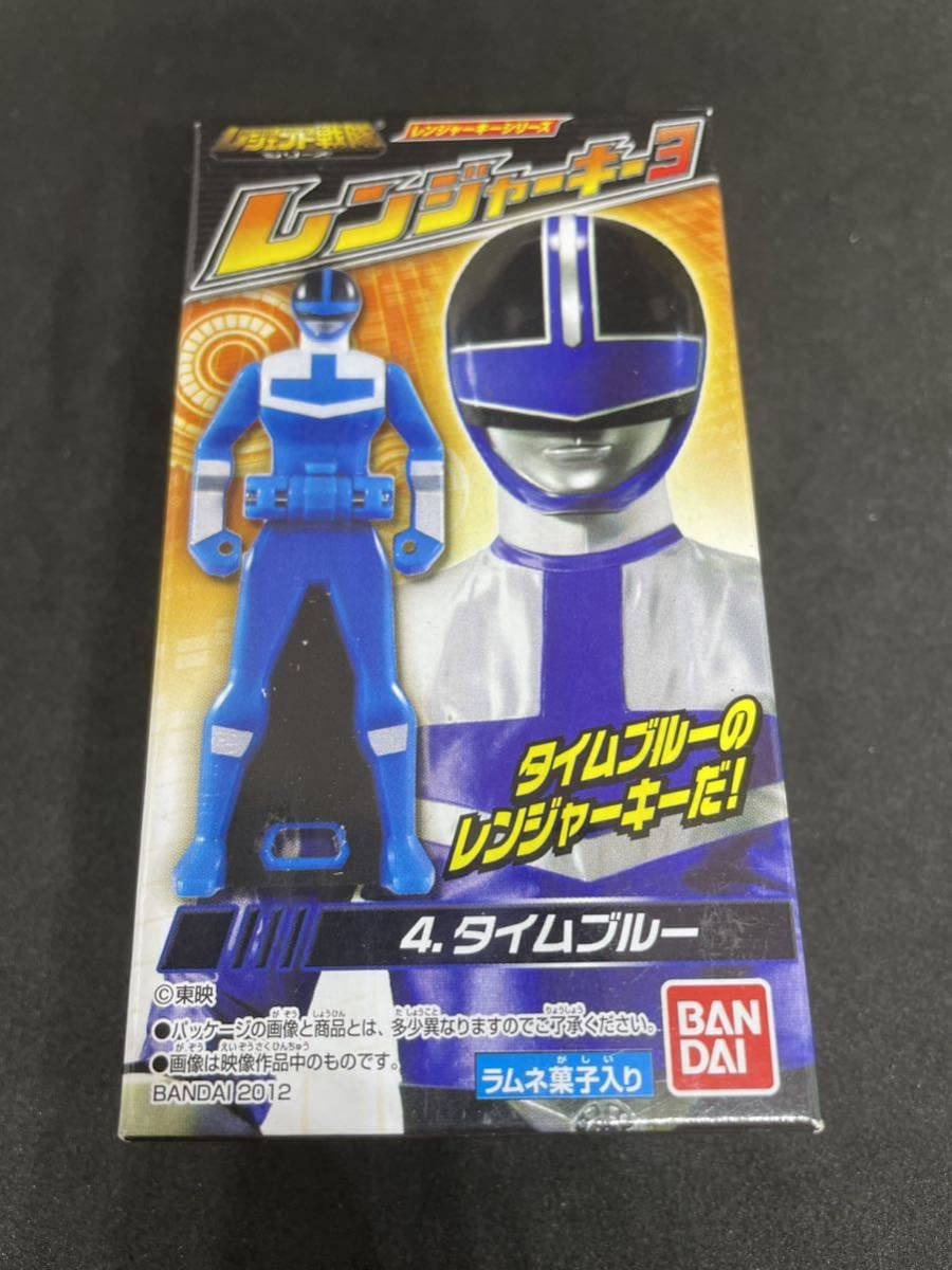 レンジャーキー　タイムレンジャー　6体セット レンジャーキー 未来戦隊タイムレンジャー 6体SET：タイムレッド